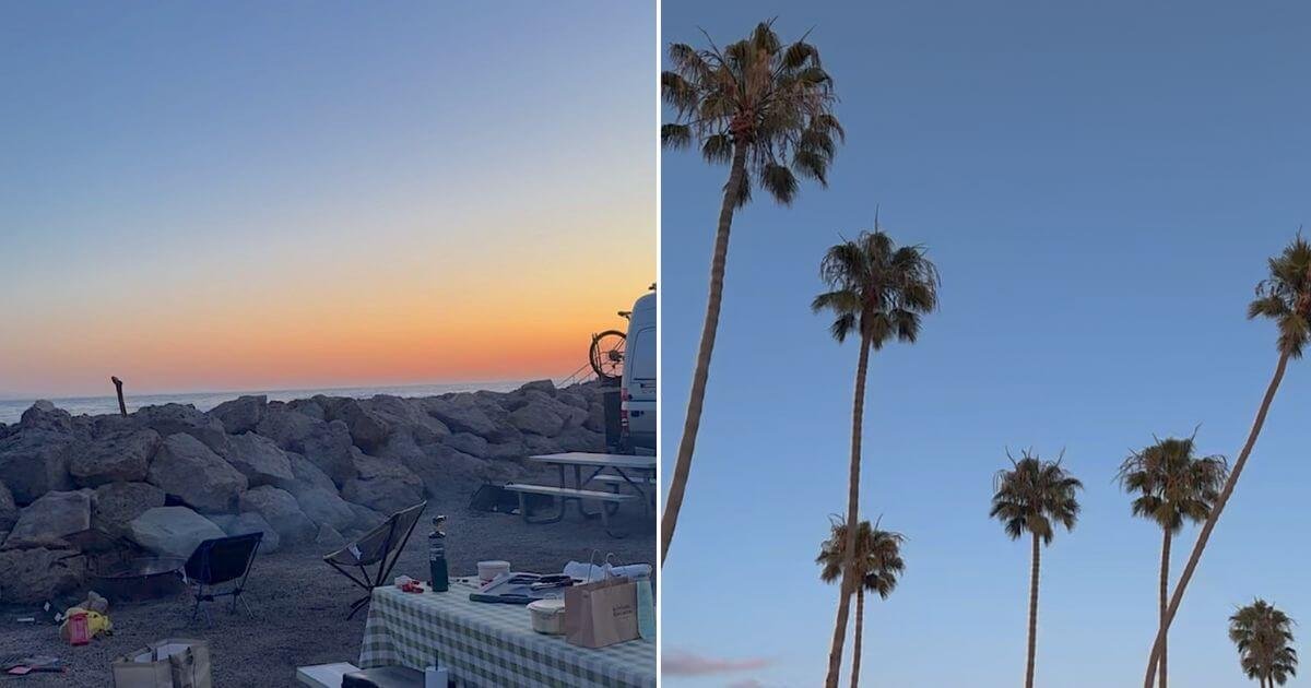 Beach Camping with Dogs in Southern California: Hobson Beach