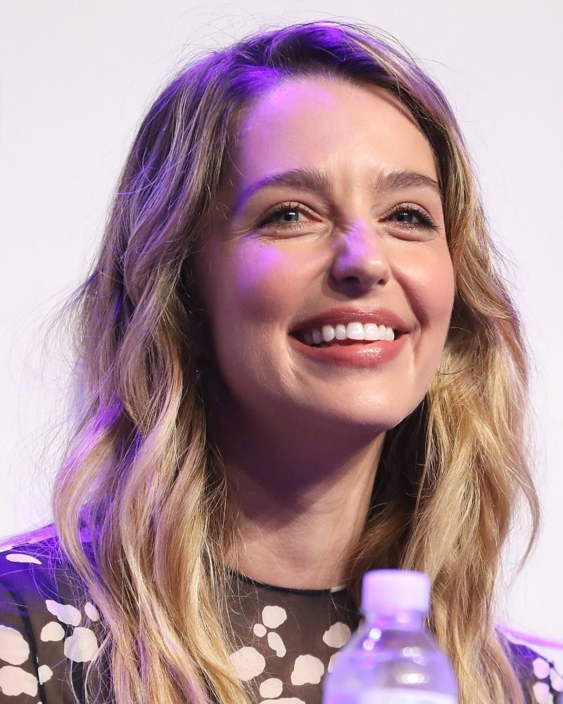 Is Beware Boiuna Worth Watching? 7/10 and Jump Scare Times (No Spoilers) Jessica Rothe, who plays Alli in Beware Boiuna, smiling during a panel at WonderCon 2024